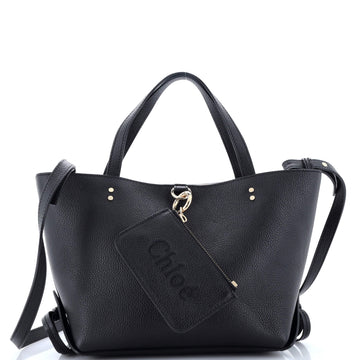 Chloe Sense East-West Tote Leather Small