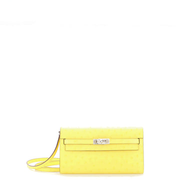 Hermes Kelly To Go Wallet Ostrich
