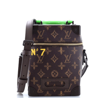 Louis Vuitton Vertical Box Trunk Bag No.7 Trunk L'Oeil Vintage Monogram Canvas