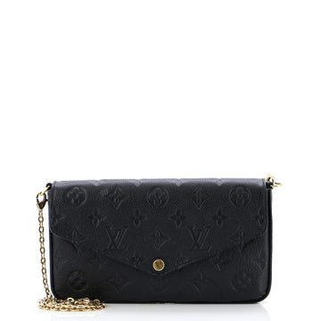 Louis Vuitton Felicie Pochette Monogram Empreinte Leather