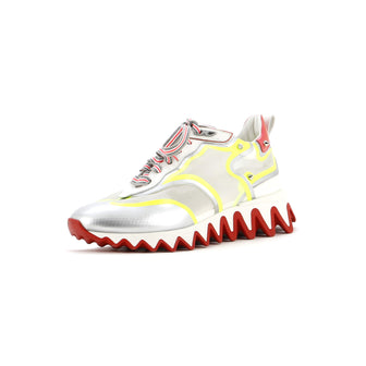 Christian Louboutin Women's Sharkina Sneakers Leather and Mesh