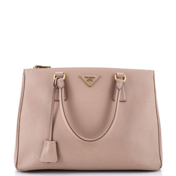 Prada Galleria Double Zip Tote Saffiano Leather Medium