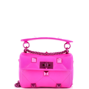 Valentino Garavani Roman Stud Flap Bag Quilted Leather Small