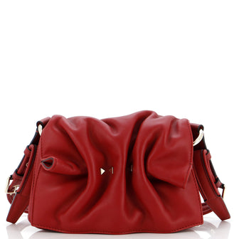 Valentino Garavani Bloomy Shoulder Bag Leather Mini