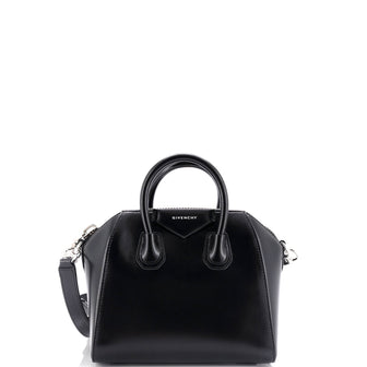 Givenchy Antigona Bag Glazed Leather Mini
