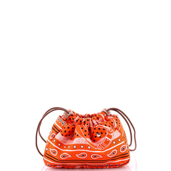 Hermes Fourbi Pouch Silk with Barenia 25