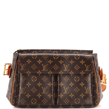 Louis Vuitton Viva Cite Handbag Monogram Canvas GM
