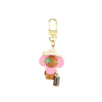 Louis Vuitton Vivienne Explorer Bag Charm Wood and Resin