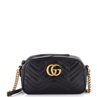 Gucci GG Marmont Shoulder Bag Matelasse Leather Small