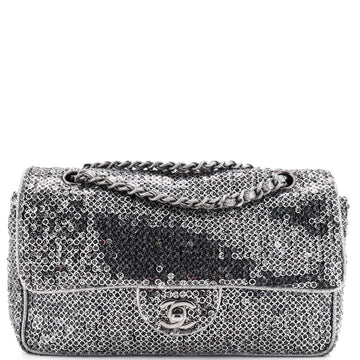 Chanel Hidden Sequins Flap Bag Sequins Medium
