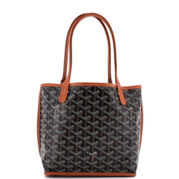 Goyard Anjou Reversible Tote Coated Canvas Mini