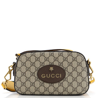 Gucci Neo Vintage Camera Messenger Bag GG Coated Canvas