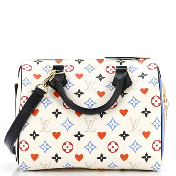 Louis Vuitton Speedy Bandouliere Bag Limited Edition Game On Multicolor Monogram 25
