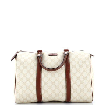 Gucci Joy Boston Bag GG Coated Canvas Medium