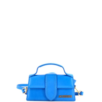 Jacquemus Le Bambino Top Handle Flap Bag Leather