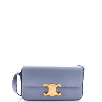 Celine Triomphe East-West Shoulder Bag Smooth Calfskin
