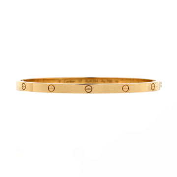 Cartier Love Bracelet 18K Yellow Gold Small