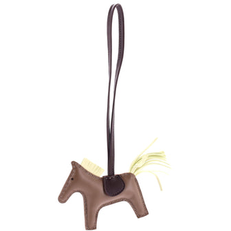 Hermes GriGri Rodeo Bag Charm Leather PM