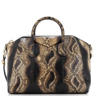 Givenchy Antigona Bag Python Medium