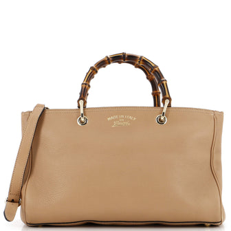 Gucci Bamboo Shopper Tote Leather Medium
