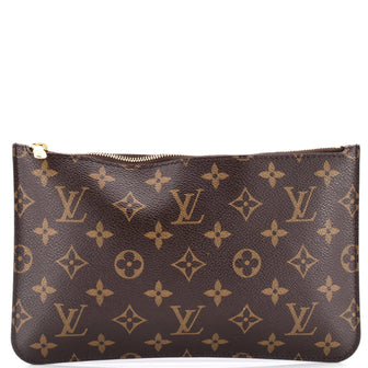 Louis Vuitton Neverfull Pochette Monogram Canvas Large