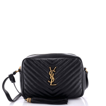 Saint Laurent Lou Camera Bag Matelasse Chevron Leather Small