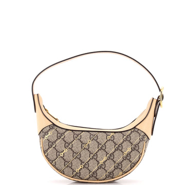 Gucci Ophidia Zip Hobo GG Coated Canvas Mini