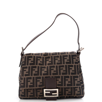 Fendi Forever Big Mama Bag Zucca Canvas