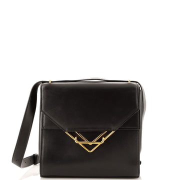 Bottega Veneta Clip Flap Bag Leather