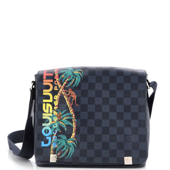Louis Vuitton District NM Messenger Bag Limited Edition Damier Cobalt Jungle PM