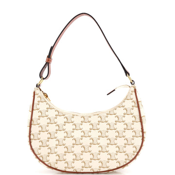 Celine Ava Bag Triomphe Coated Canvas