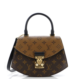 Louis Vuitton Tilsitt Top Handle Bag Reverse Monogram Canvas