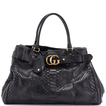 Gucci GG Running Tote Python Large