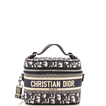 Christian Dior DiorTravel Convertible Vanity Case Oblique Canvas