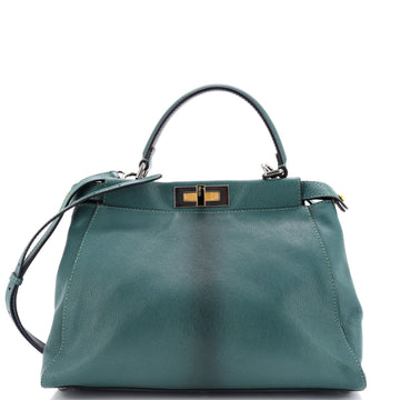 Fendi Peekaboo Bag Soft Leather Regular