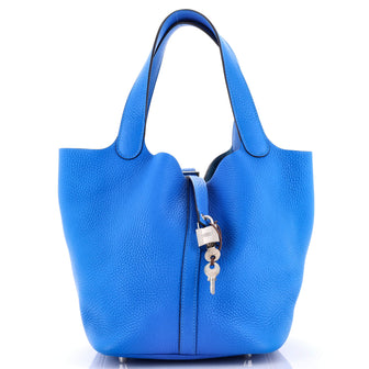 Hermes Picotin Lock Bag Clemence MM