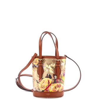 Louis Vuitton Bucket Bag Limited Edition Garden Monogram Canvas Nano