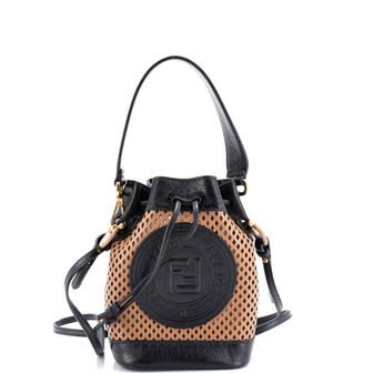 Fendi Mon Tresor Bucket Bag Leather Mini