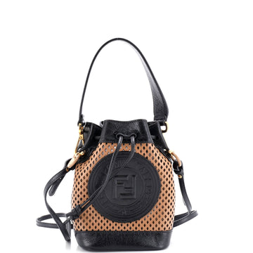 Fendi Mon Tresor Bucket Bag Leather Mini