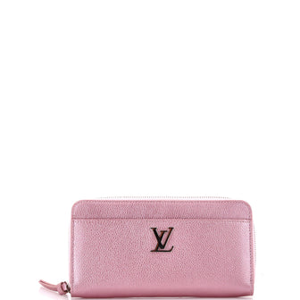 Louis Vuitton Zippy Lockme Wallet Leather