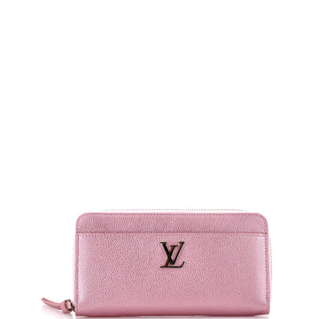 Louis Vuitton Zippy Lockme Wallet Leather