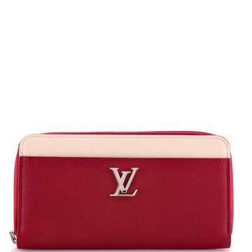 Louis Vuitton Zippy Lockme Wallet Leather