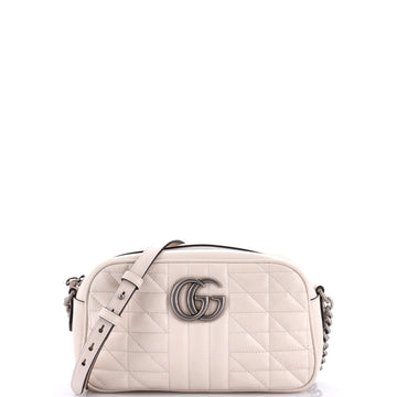 Gucci GG Marmont Shoulder Bag Mixed Matelasse Leather Small