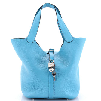 Hermes Picotin Lock Bag Clemence MM