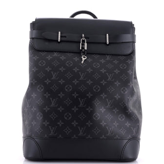 Louis Vuitton Steamer Backpack Monogram Eclipse Canvas