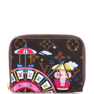 Louis Vuitton Zippy Coin Purse Limited Edition Vivienne Xmas Monogram Canvas