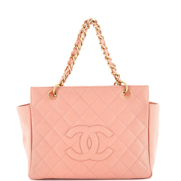 Chanel Petite Timeless Tote Quilted Caviar
