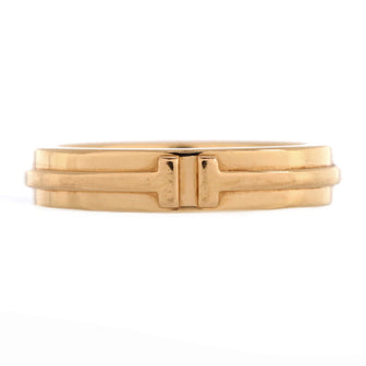 Tiffany & Co. T Two Ring 18K Rose Gold Narrow