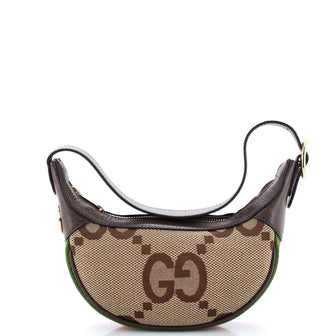 Gucci Ophidia Zip Hobo GG Coated Canvas Mini