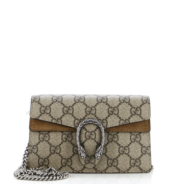 Gucci Dionysus Bag GG Coated Canvas Super Mini